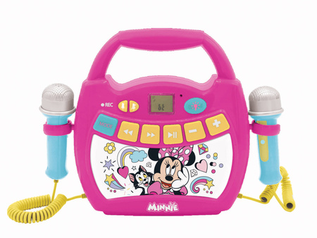 Głośnik Bluetooth Myszka Minnie z dwoma mikrofonami, efektami świetlnymi oraz akumulatorem w zestawie MP320MNZ