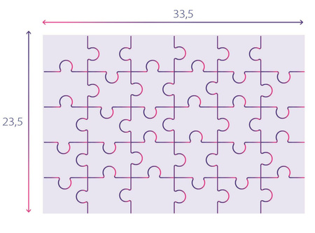Puzzle 30 super kolor Mickey 20269