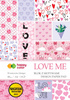 Blok Love Me Happy Color A4 80g