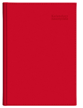 Kalendarz nauczyciela 2025/2026 B5T Vivella CZERWONY