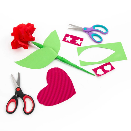 Nożyczki ergonomiczne A Kidea 1 szt. mix