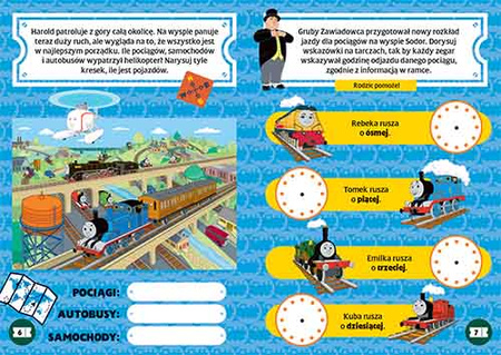 Tomek i przyjaciele. Zabawy i zadania z naklejkami