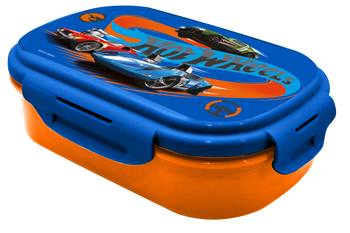 Pudełko śniadaniowe + sztućce Hot Wheels HW00018