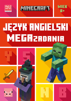 Język angielski. Megazadania 8+. Minecraft