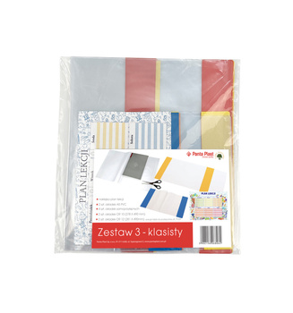 Paczka okładek 3-klasisty +plan lekcji