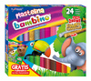 Plastelina bambino 24 kolory 34679