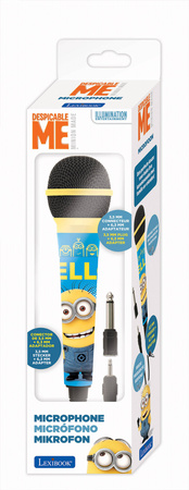 Mikrofon z projektorem Minionki MIC100DES