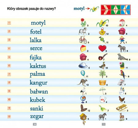 PUS Łatwe ćwiczenia do nauki czytania część 1