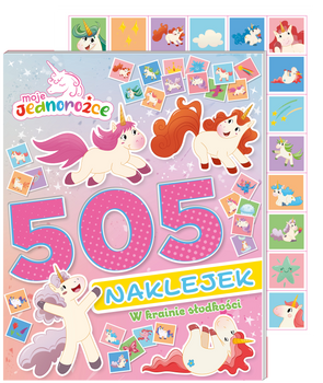 W krainie słodkości. Moje Jednorożce. 505 naklejek