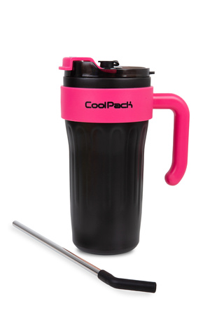 Kubek termiczny 860ml Coolpack Coffee Mug Jumbo Pink Black