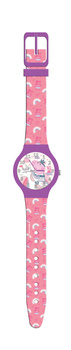 Zegarek analogowy w puszce Peppa