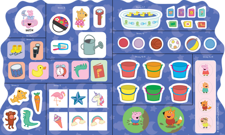 Noc i dzień. Świnka Peppa. Przyjaciele z bajki