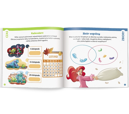 Disney uczy Elementarz matematyczny Ćwiczenia UMC-9303