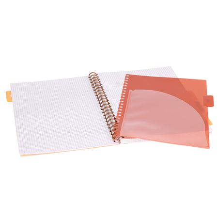 Kołozeszyt Strigo A4 Project Book Afryka pastelowo beżowy kratka