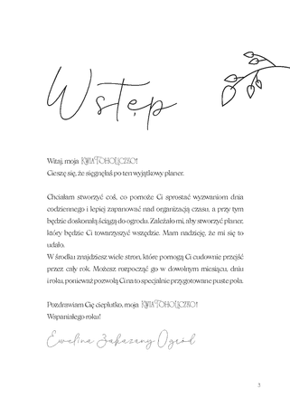 Planer Kwiatoholiczki