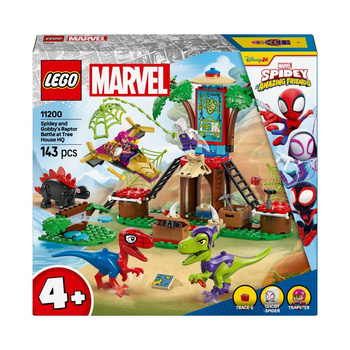 Lego Bitwa Spidey’ego i Gobby’ego przy domku na drzewie 11200