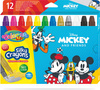 Kredki żelowe wykręcane Mickey Colorino Kids 12 kolorów
