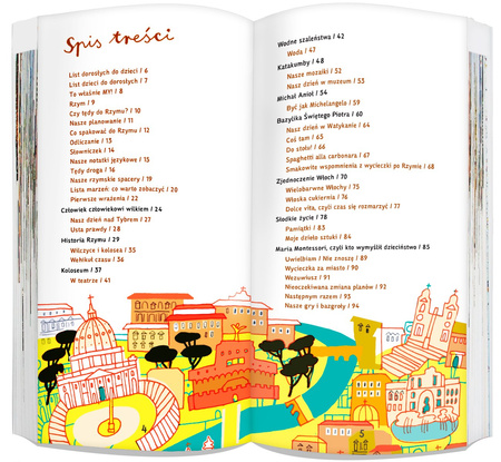 Rzym dla młodych podróżników przewodnik do bazgrania 2024