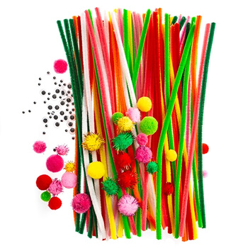 Zestaw kreatywny tęczowy  128szt.