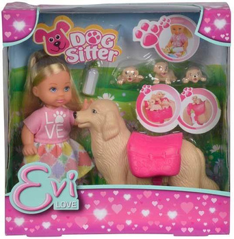 Lalka Evi psia opiekunka