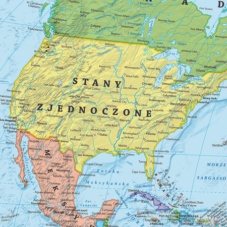 Puzzle 2000 Świat polityczny mapa 1:35 000 000