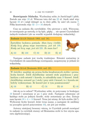 Wisienki na torcie XXX lat konkursu Kangur matematyczny