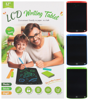 Tablica ciekłokrystaliczna na baterie z akcesoriami 1szt.mix