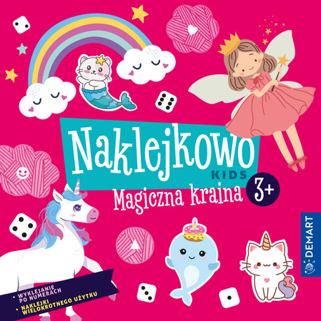 Naklejkowo Kids. Magiczna kraina 3+