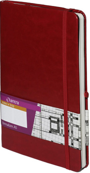 Notes formalizm A5 linia czerwony