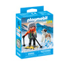 Playmobil Narciarz z bernardynem 71741