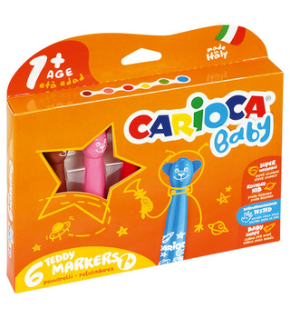 Pisaki Carioca Misiaki 6 kolorów