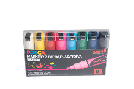 Markery PC-8K 8 kolorów