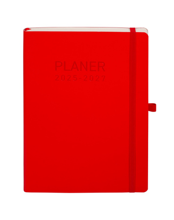 Planer 2025/2027 30 m-cy B5 czerwony