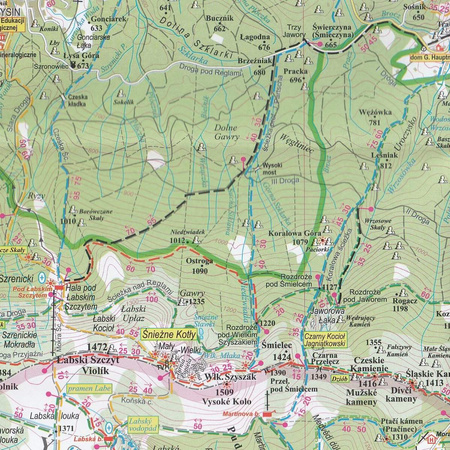 Mapa Karkonosze 1:50 000