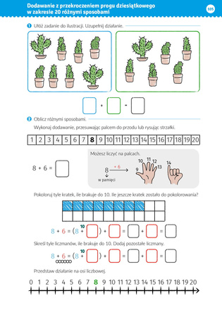 Działania z pomysłem Dodawanie i odejmowanie w zakresie 20