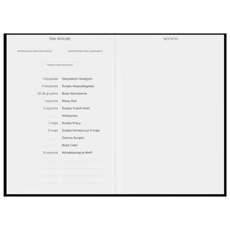 Kalendarz Nauczyciela Książkowy Planer Terminarz