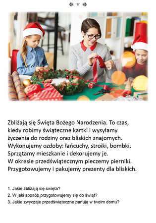 Mój rok część 2 Karty pracy dla uczniów z niepełnosprawnością intelektualną