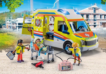 Playmobil Karetka pogotowia ze światłem i dźwiękiem 71202