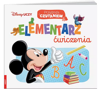 Disney Uczy Przygoda z czytaniem Elementarz Ćwiczenia PCC-9305