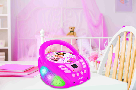 Odtwarzacz CD Bluetooth Barbie Lexibook RCD109BB
