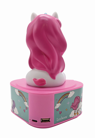 Głośnik Bluetooth ze świecącą figurką jednorożca BTD80UNI