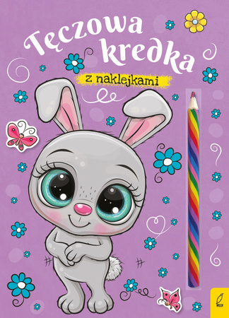 Królik. Tęczowa kredka