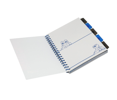 Kołobrulion B5 Disney Black Stitch 100 kartek wzór 3