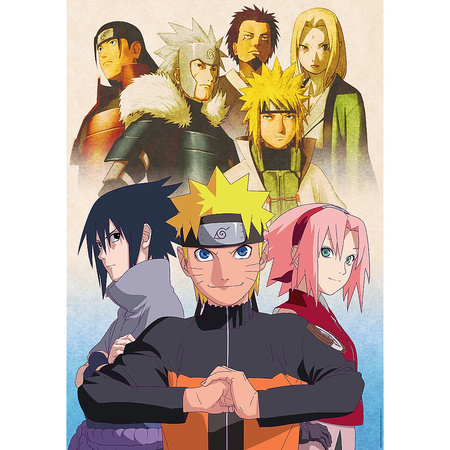 Puzzle 1000 Drużyna Naruto Masashi Kishimoto Naruto Shippuden 10940