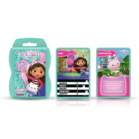 Gra Top Trumps Koci Domek Gabi