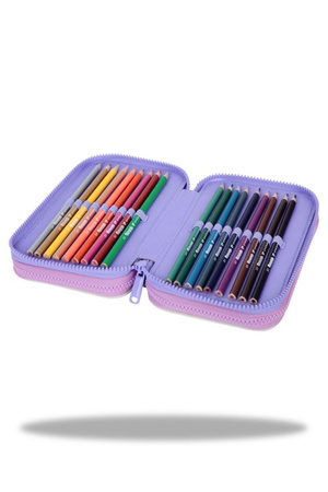 Piórnik 2-komorowy z wyposażeniem Coolpack Jumper 2 White Bunny