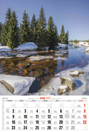 Kalendarz 2026 A3 Malownicza Polska A3-15