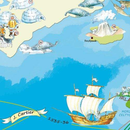 Plan lekcji mapa Świat Młodego Odkrywcy