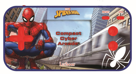 Konsola podręczna Compact Cyber Arcade® Spider-Man ekran 2,5'' 150 gier w tym 10 z Spider-Manem JL2367SP