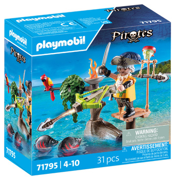 Playmobil Pirat z balistą 71795